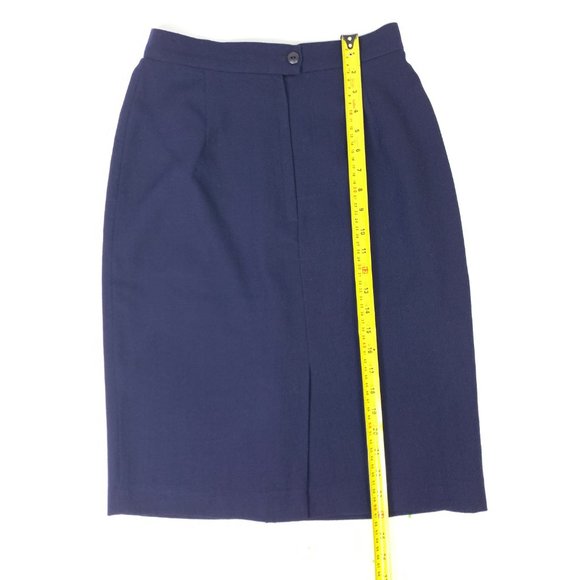 3/$25 VTG Braemer Pure Virgin Wool Pencil Skirt 8 - Picture 6 of 8